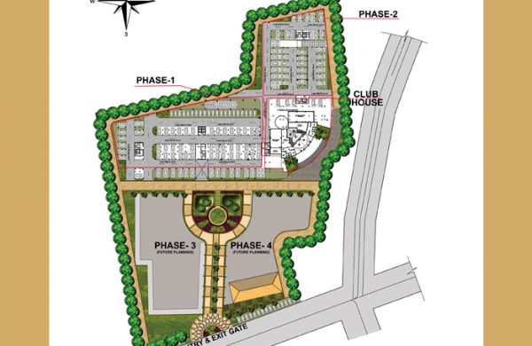 residence Master Plan map view